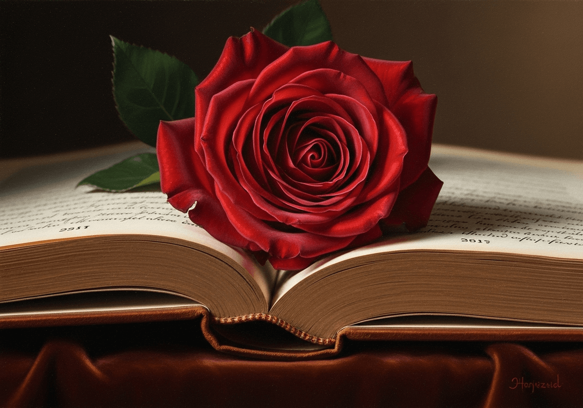 Róże jako romantyczny gest